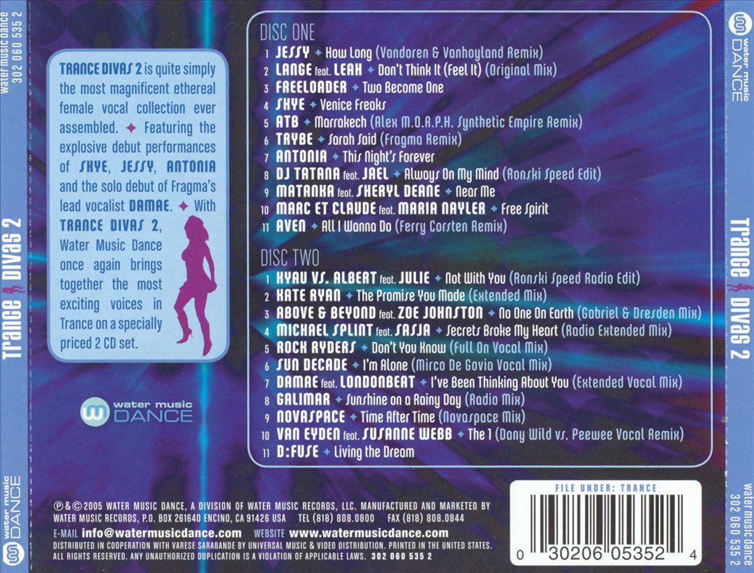 Trance Divas, Vol. 2 cover art