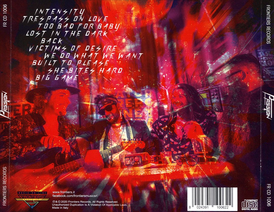 Passion cover art