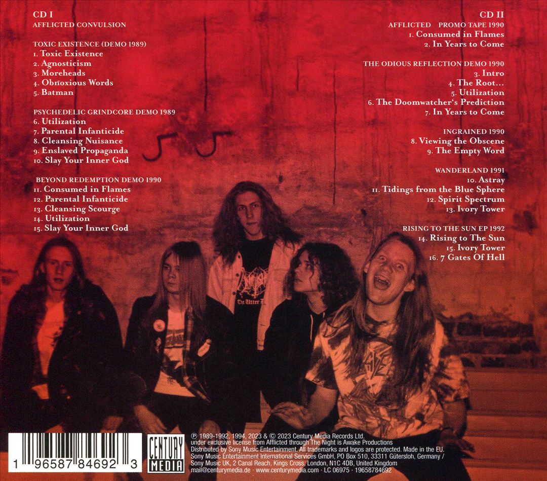 Beyond Redemption: Demos & EPs 1989-1992 cover art
