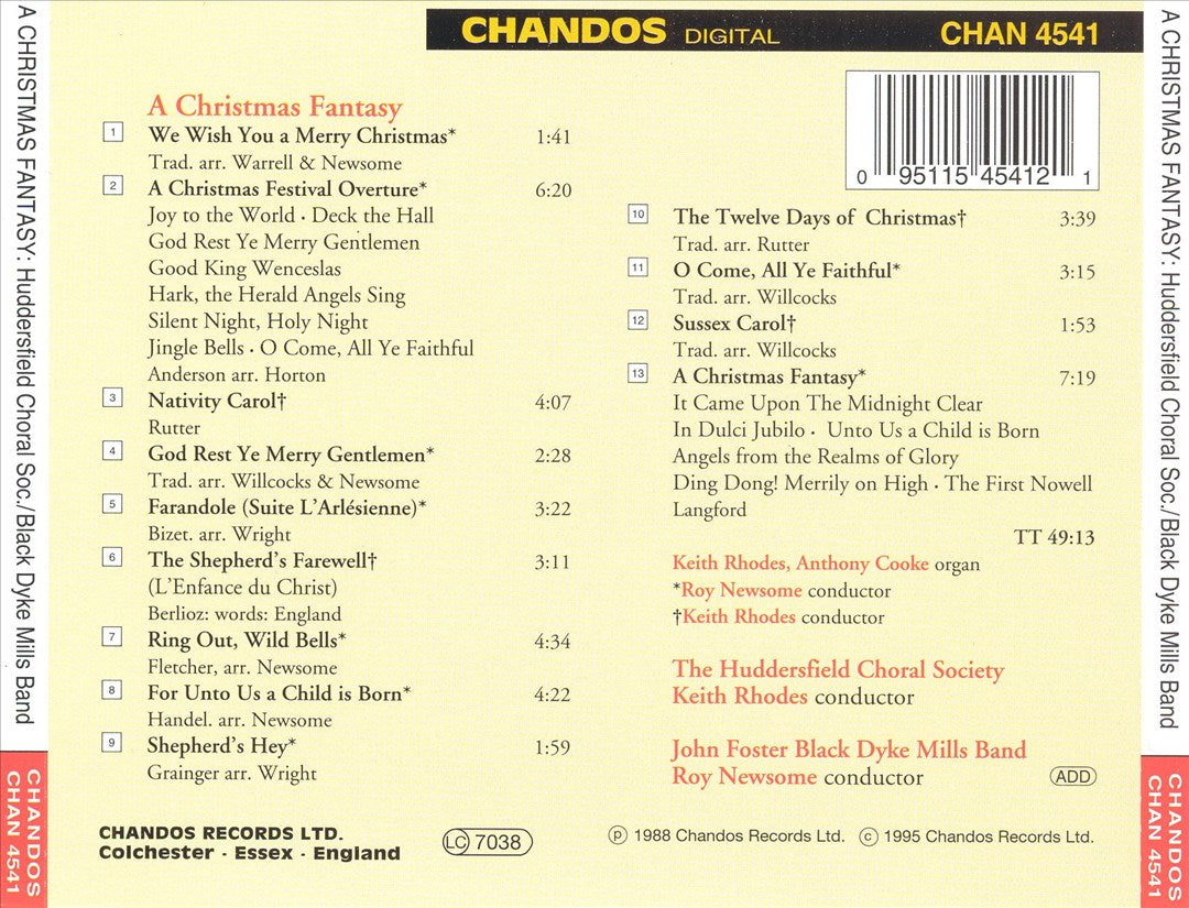 Christmas Fantasy cover art