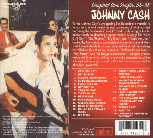 Original Sun Singles '55-'58 cover art