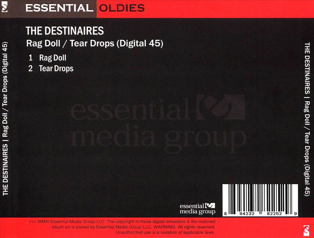 Ragdoll/Teardrops cover art