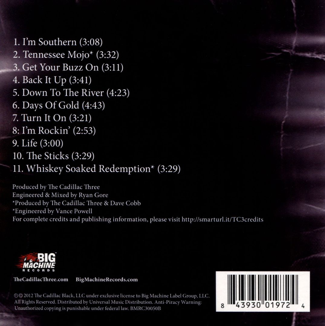 Cadillac Three cover art