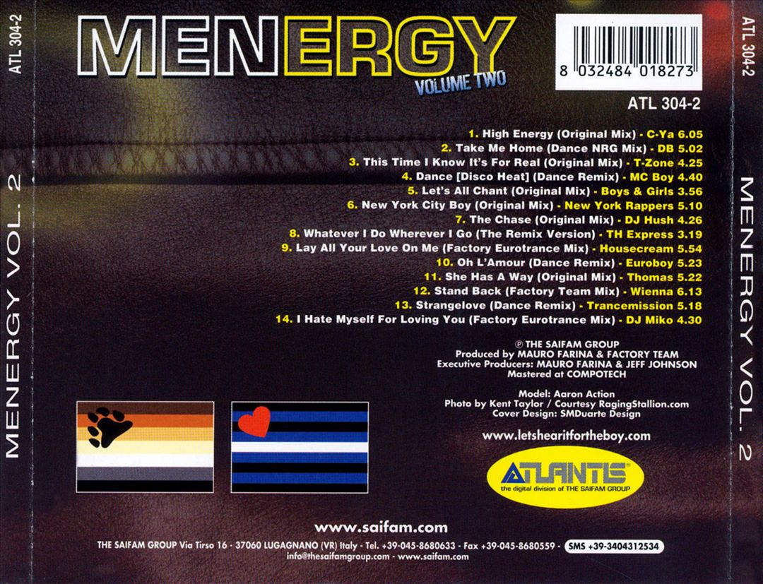 Menergy, Vol. 2 cover art
