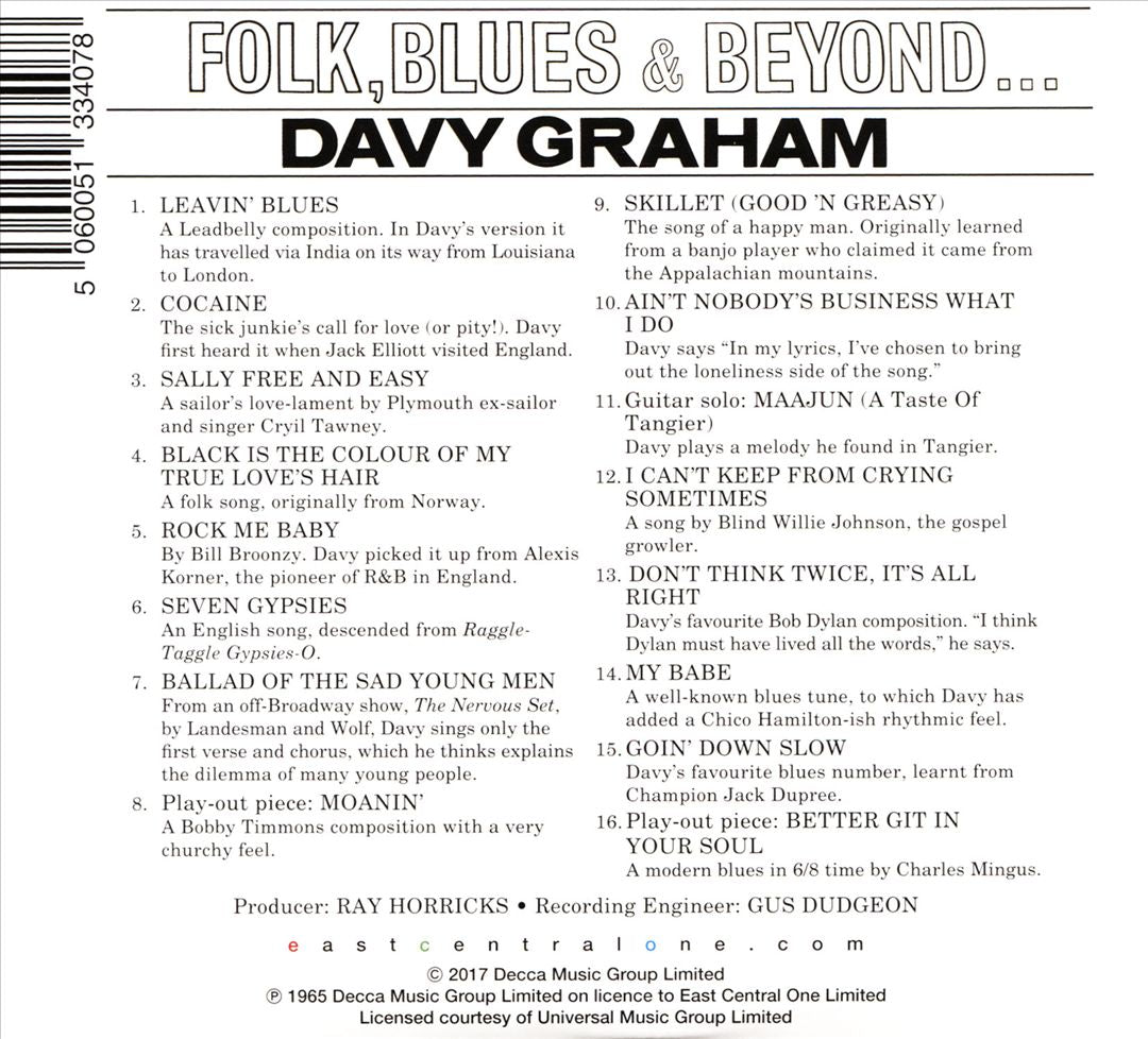Folk, Blues & Beyond... cover art