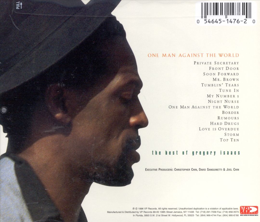 Best of Gregory Isaacs: One Man Against the World cover art