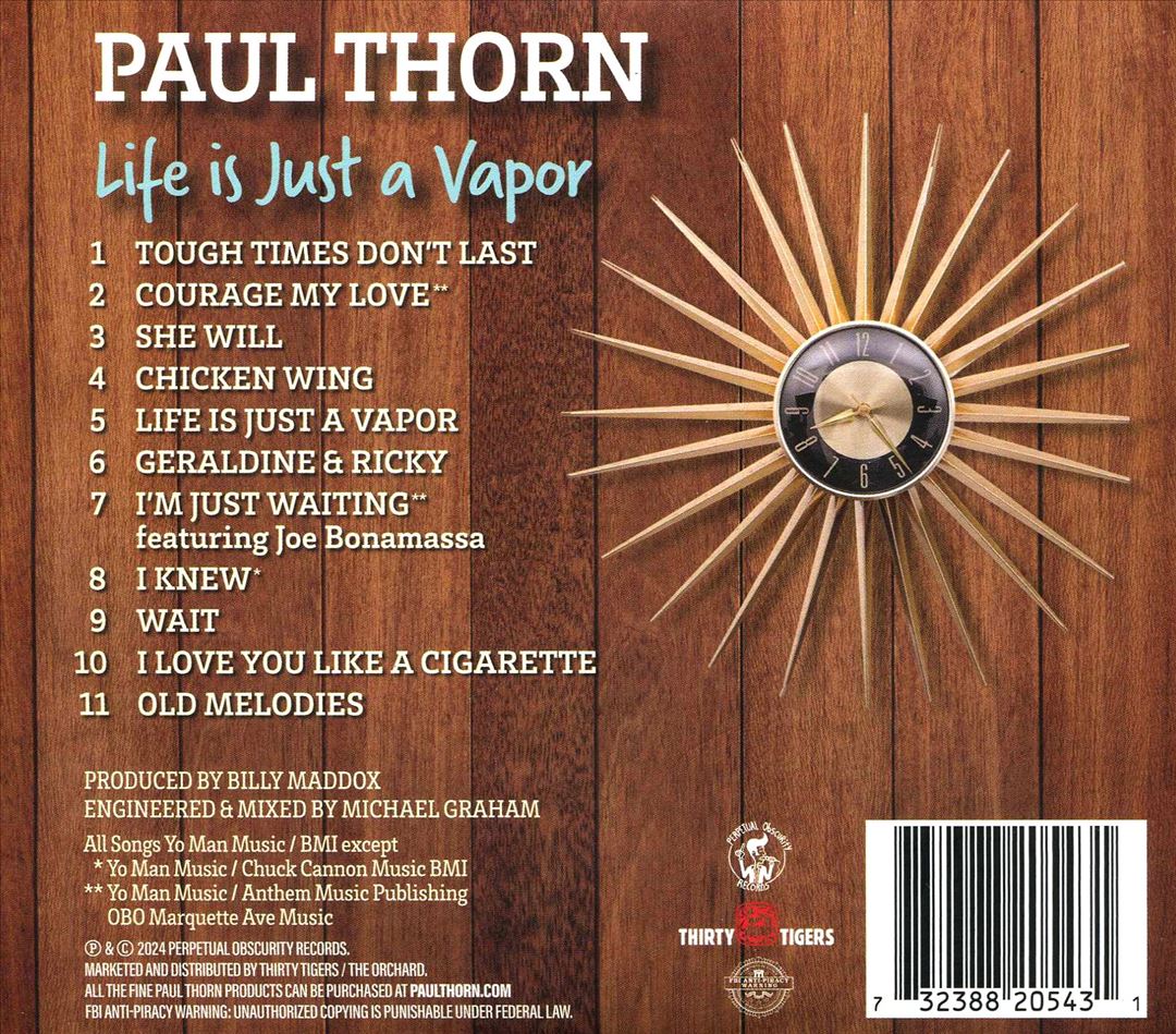 Life Is a Just a Vapor cover art