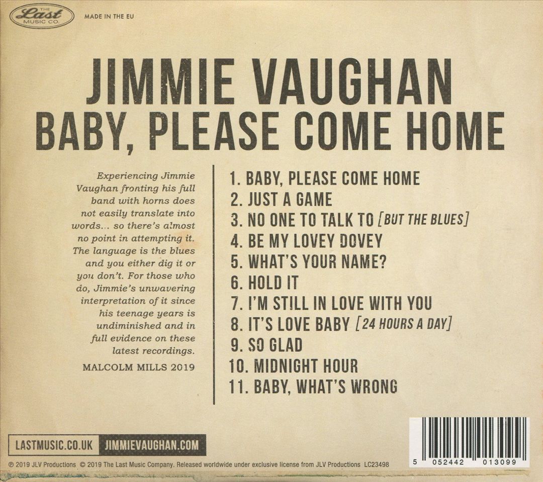 Baby, Please Come Home cover art