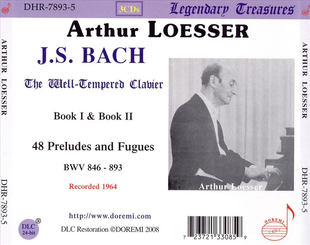 Bach: The Well-Tempered Clavier cover art