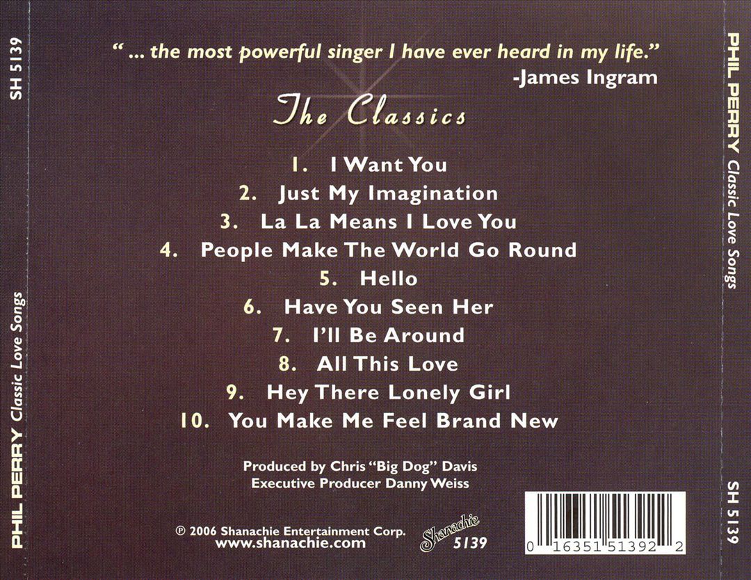 Classic Love Songs cover art