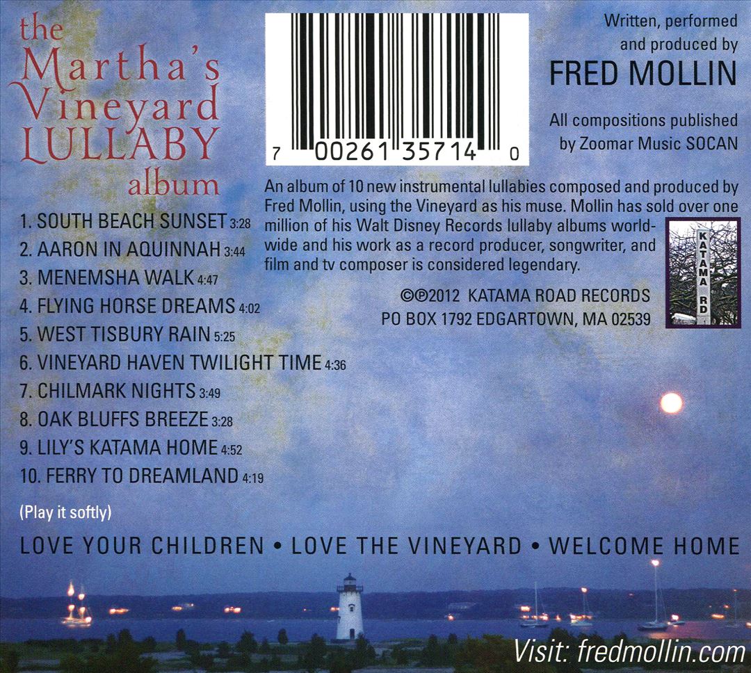 Martha's Vineyard Lullaby Album cover art