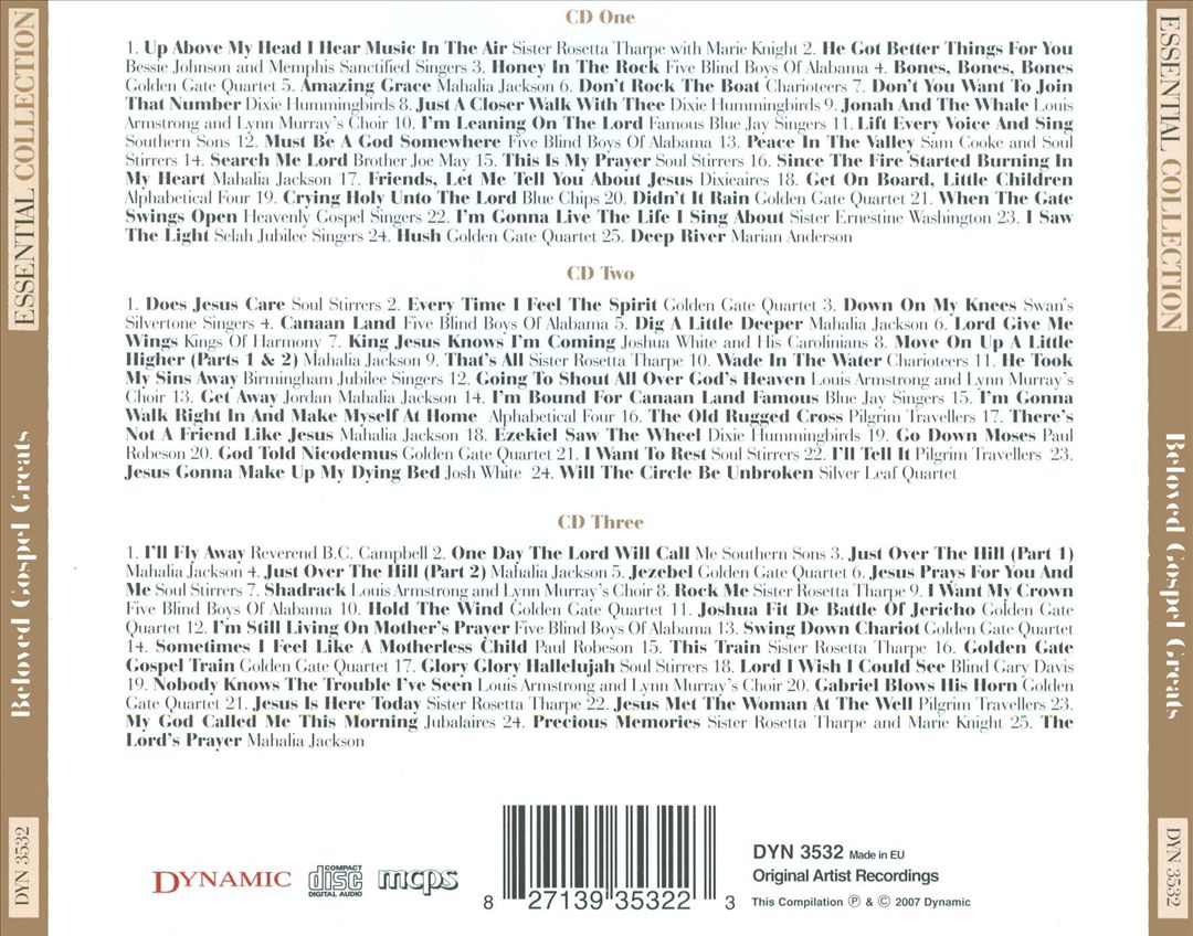 Glory Glory Hallelujah: Beloved Gospel Greats cover art