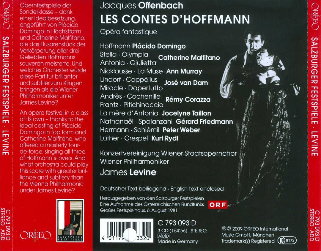 Jacques Offenbach: Les Contes d'Hoffmann cover art