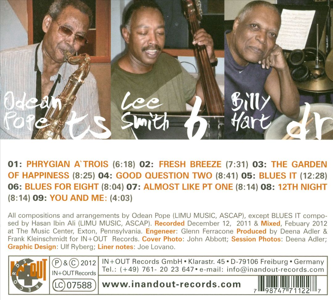 Odean's Three cover art