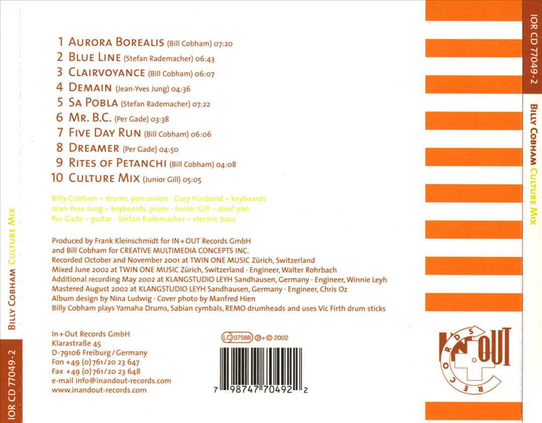 Culture Mix cover art
