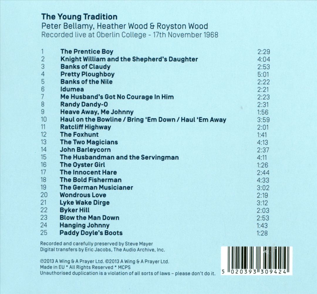 Oberlin 1968 cover art