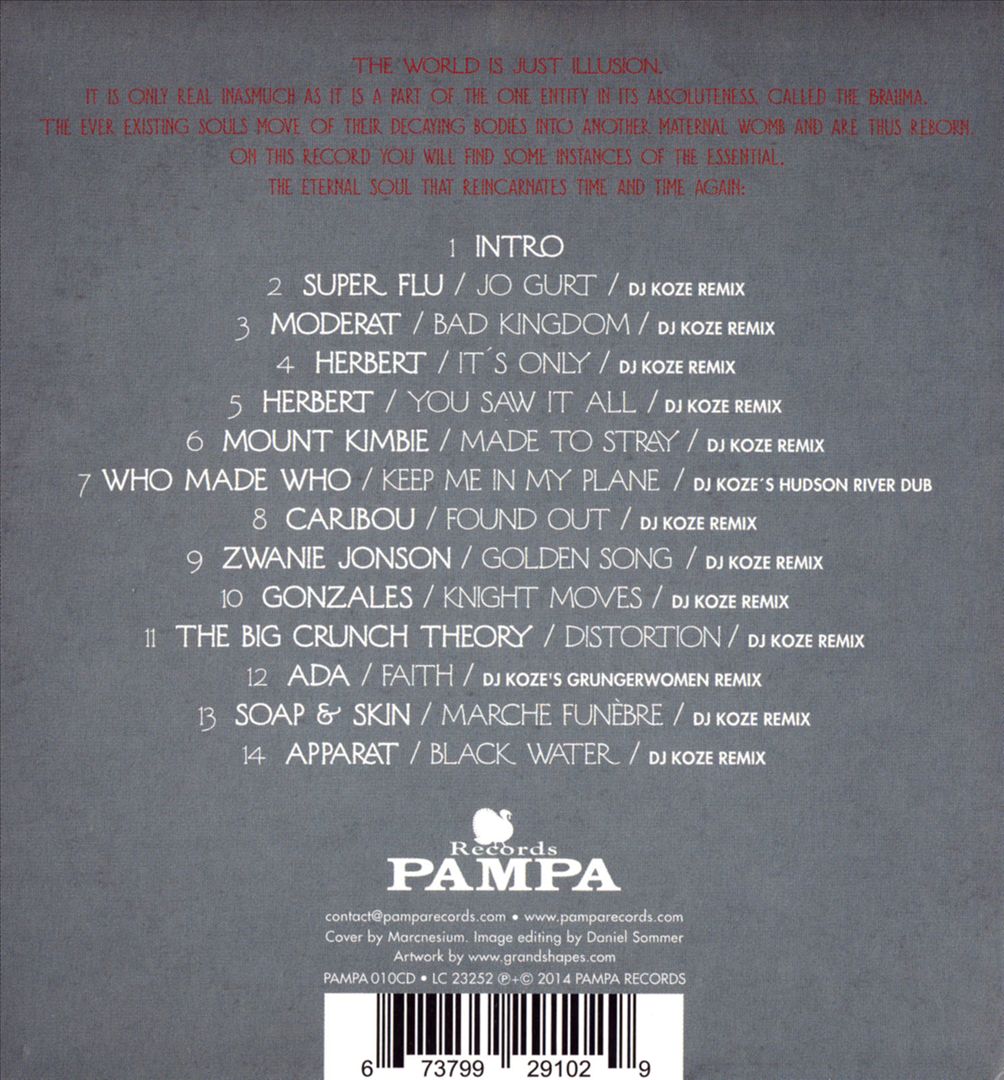 Reincarnations, Pt. 2: The Remix Chapter 2009-2014 cover art