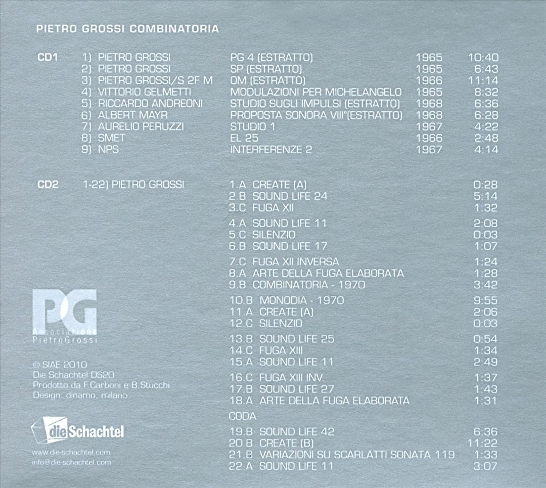Combinatoria cover art