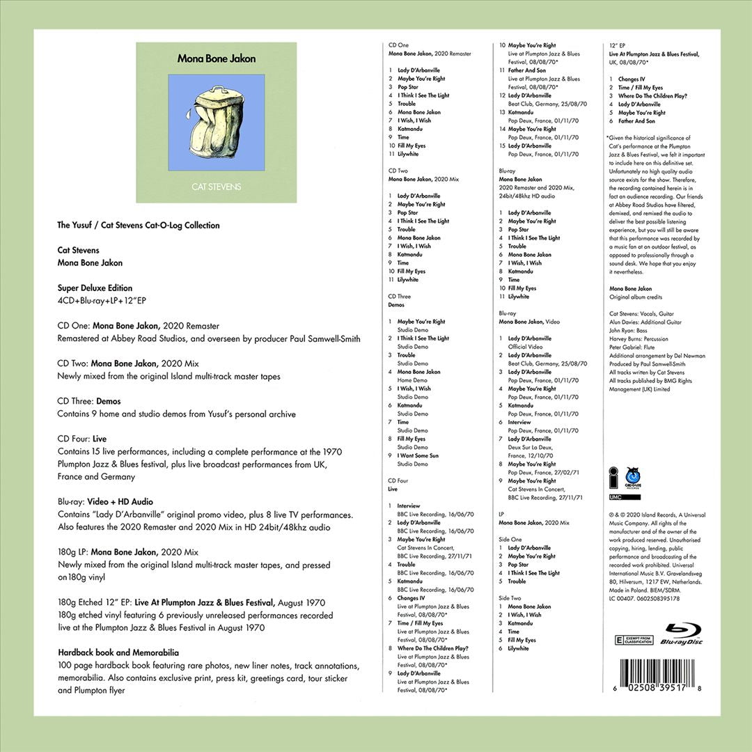 Mona Bone Jakon [Super Deluxe Edition 4CD/Blu-Ray/LP/12" Box Set] cover art