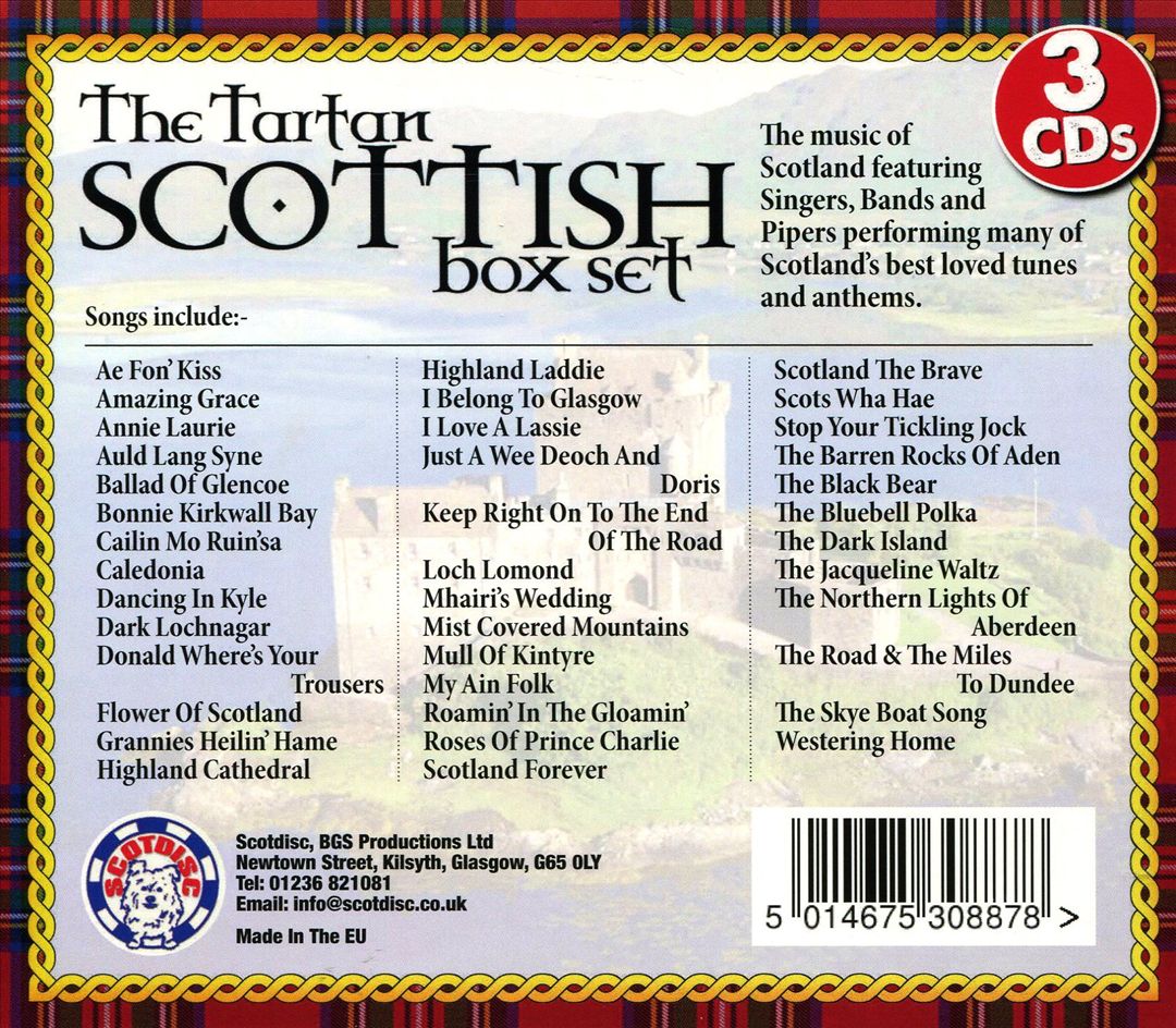 Tartan Scottish cover art