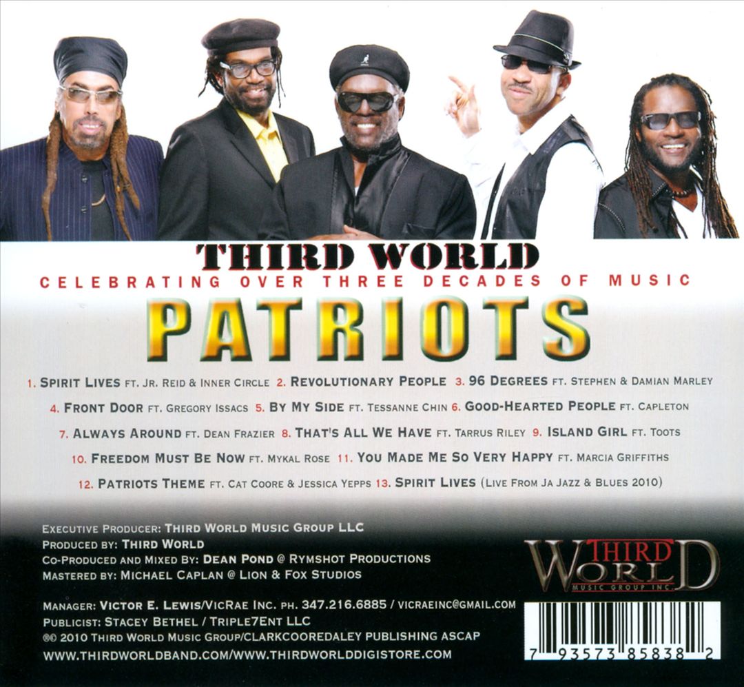 Patriots cover art