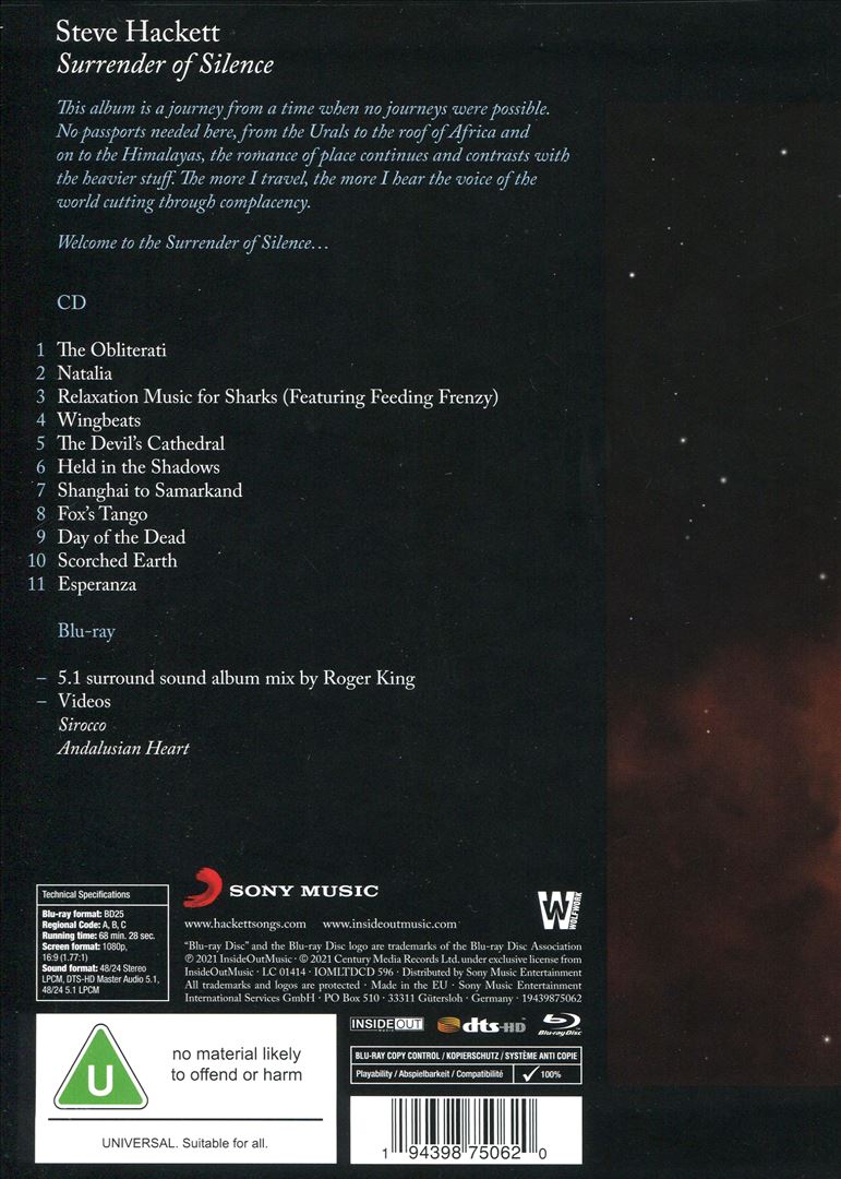 Surrender of Silence [Deluxe Edition] cover art