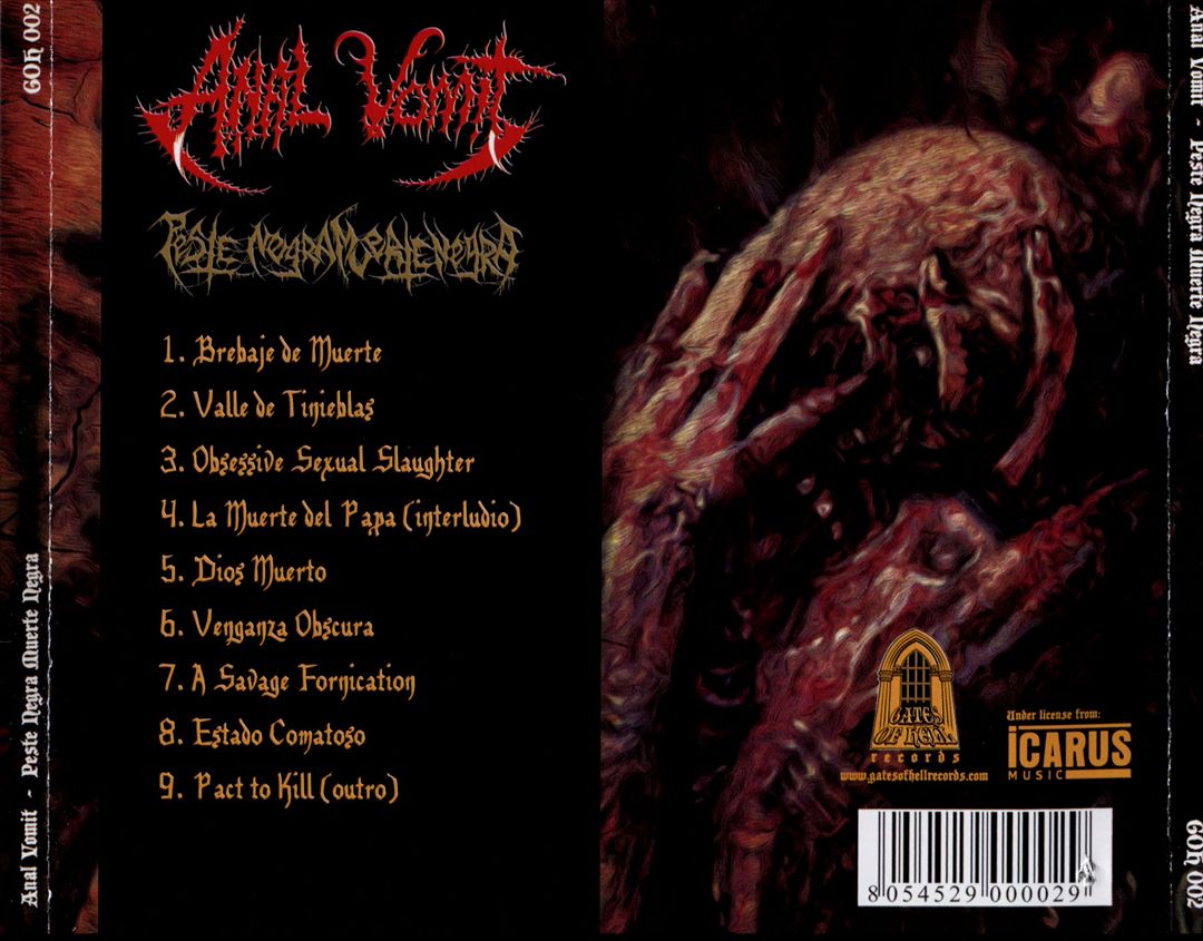 Peste Negra, Muerte Negra cover art