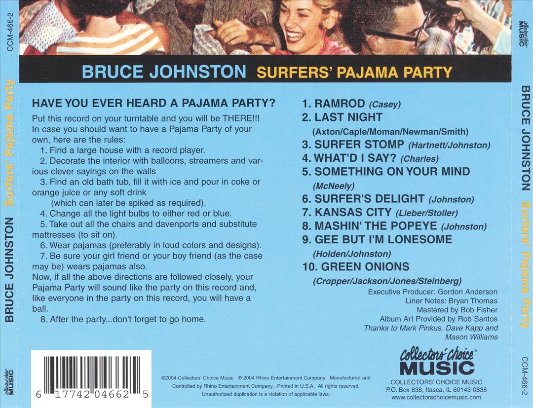 Surfers' Pajama Party [Collector's Choice] cover art