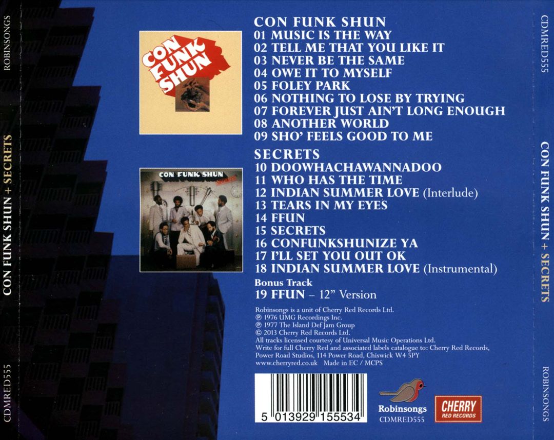 Con Funk Shun/Secrets cover art