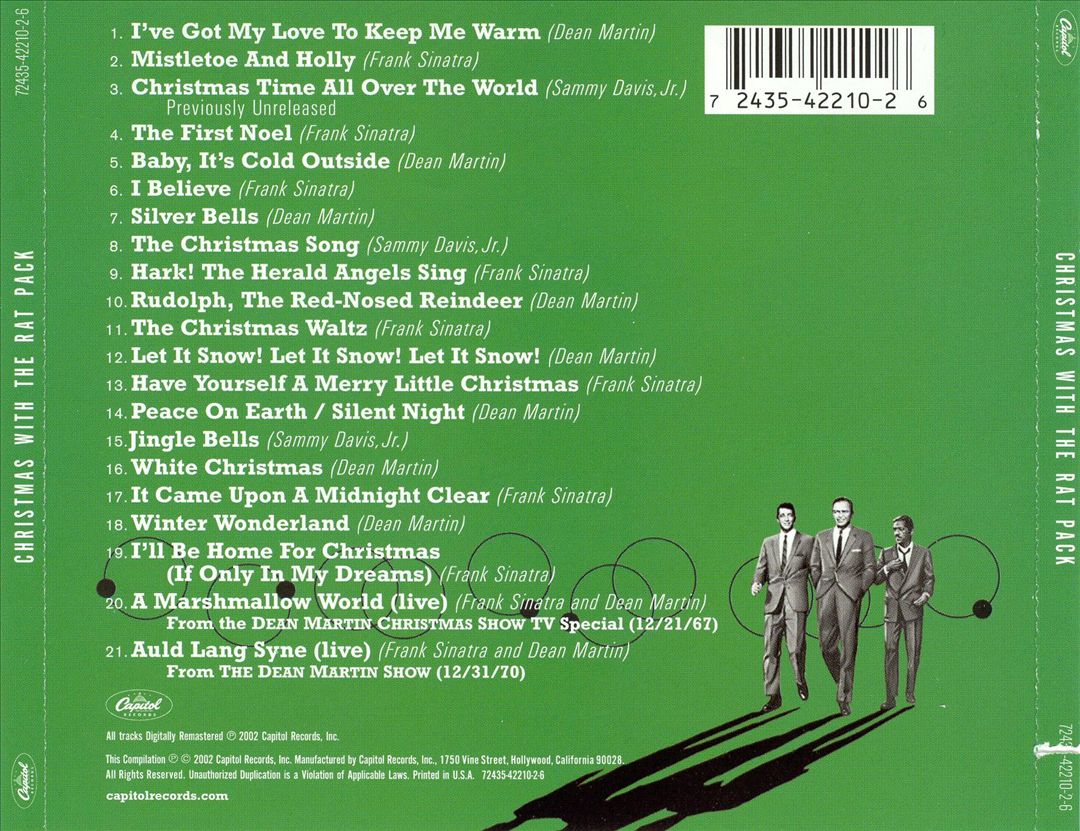 Christmas with the Rat Pack [2002] cover art