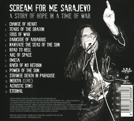 Scream for Me Sarajevo cover art