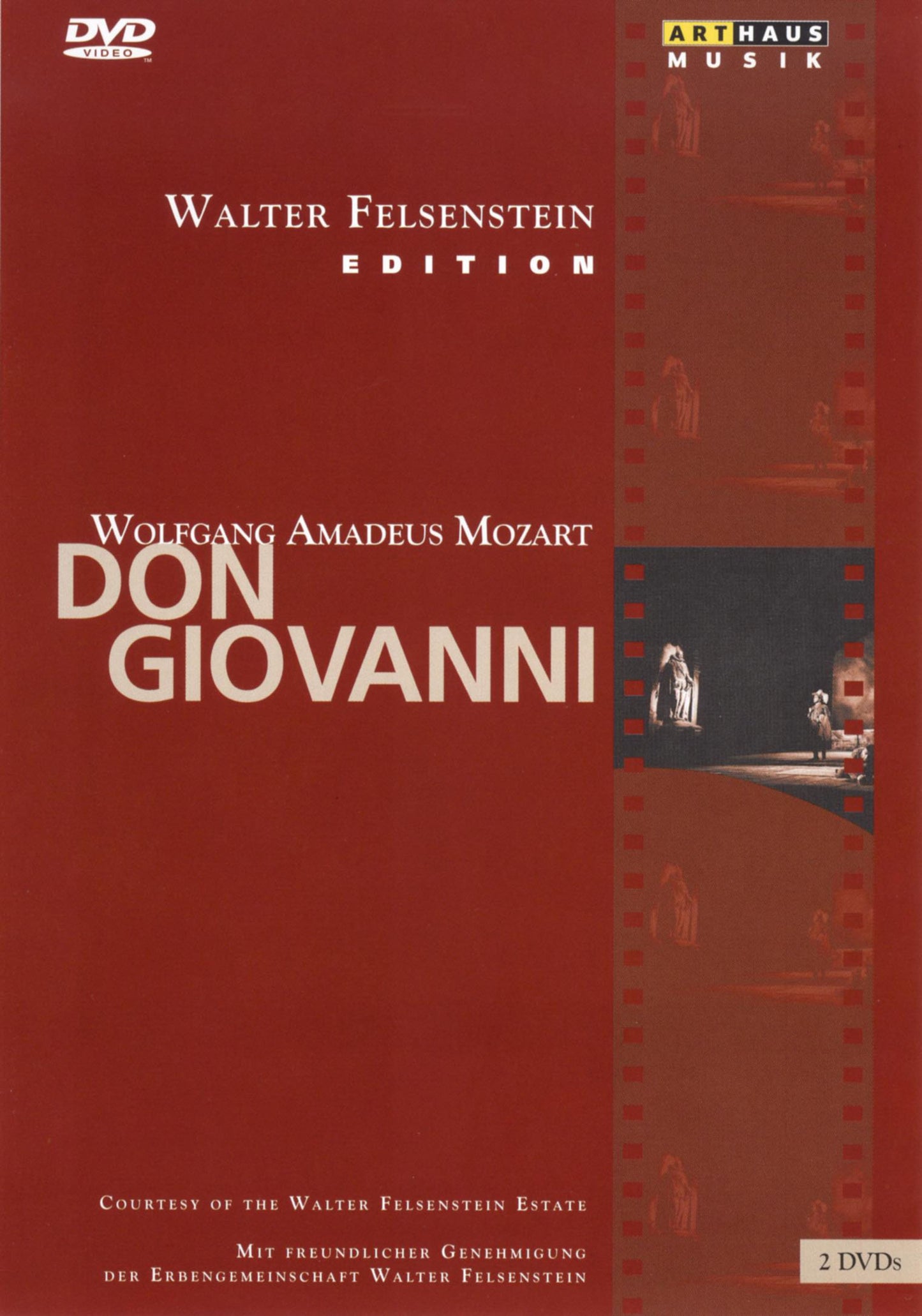 Wolfgang Amadeus Mozart - Don Giovanni (2 Dvd) cover art