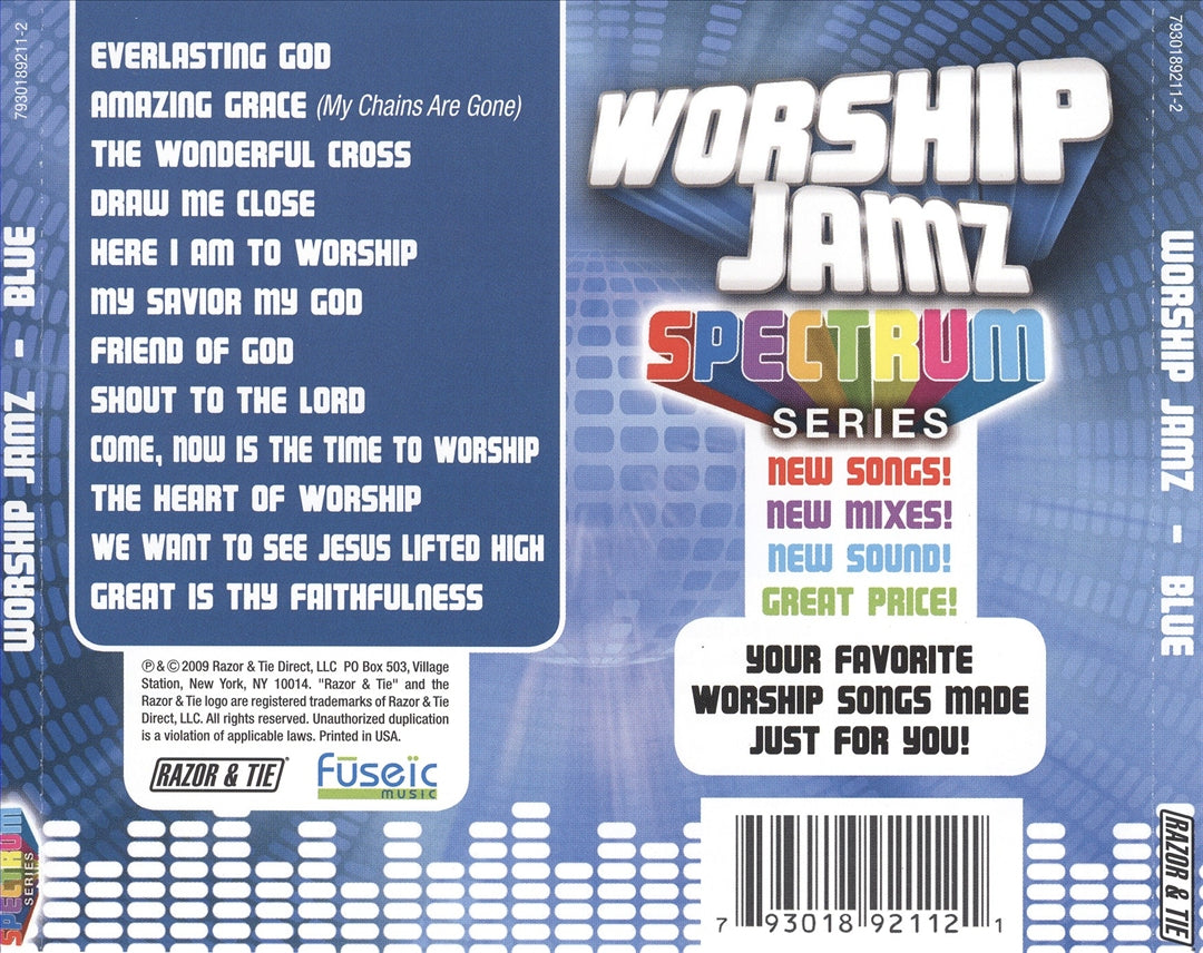 Worship Jamz Blue cover art