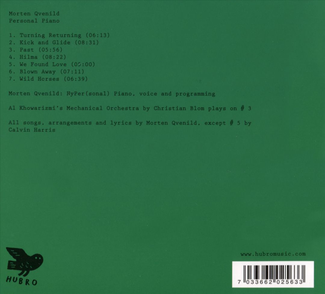 Personal Piano cover art