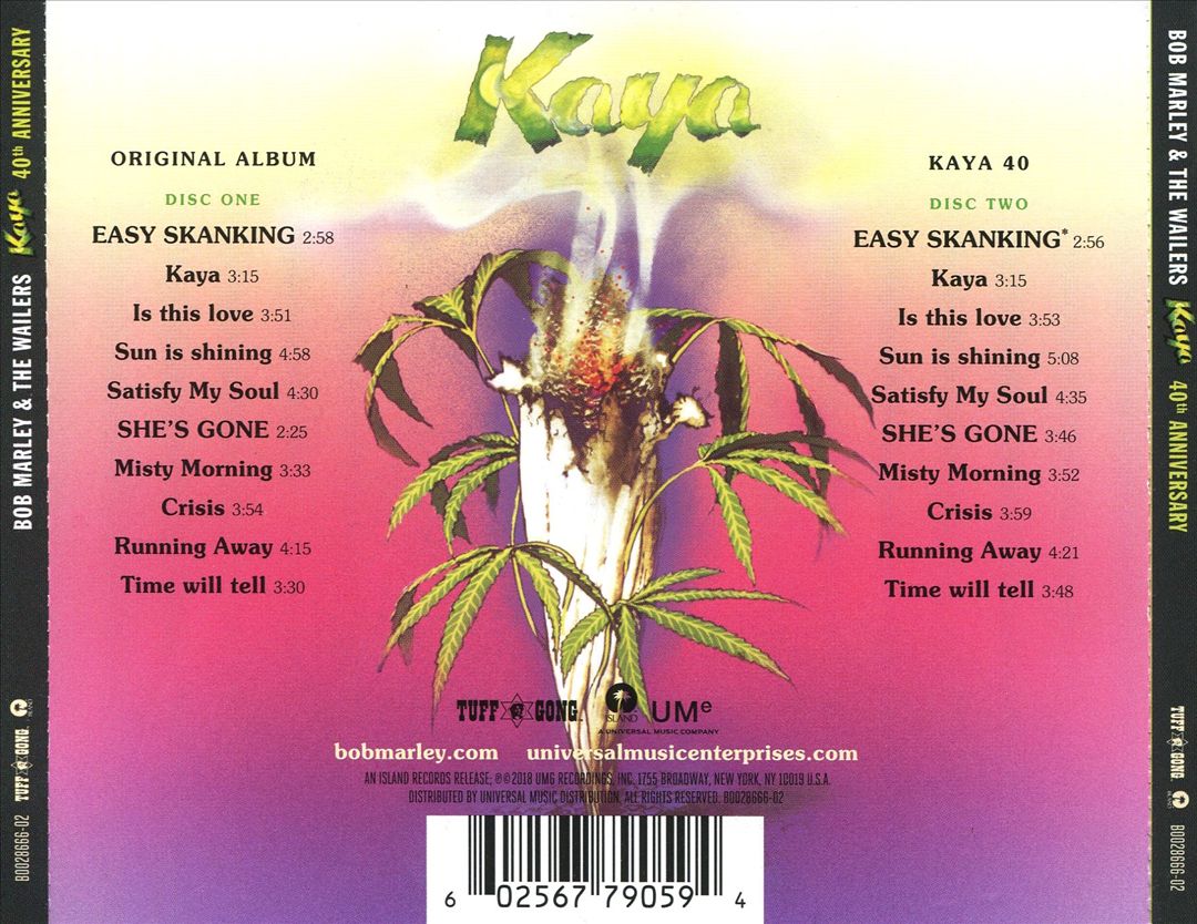 Kaya 40 cover art