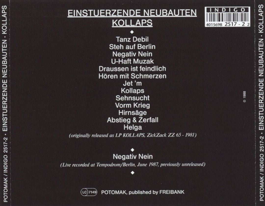 Kollaps cover art