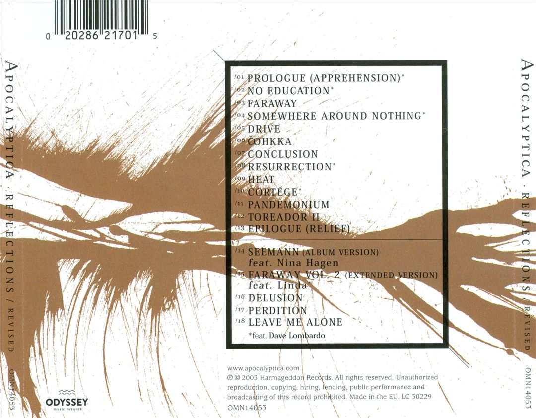 Reflections cover art