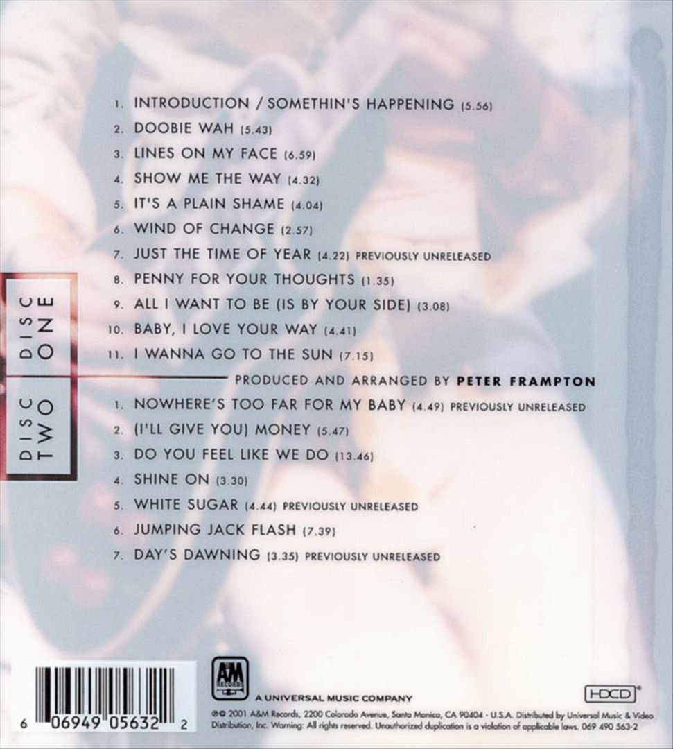 Frampton Comes Alive! [25th Anniversary Deluxe Edition] cover art