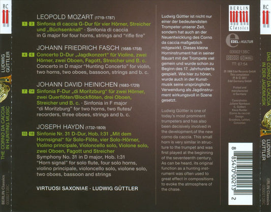 Corno da Caccia in der Jagdmusik cover art