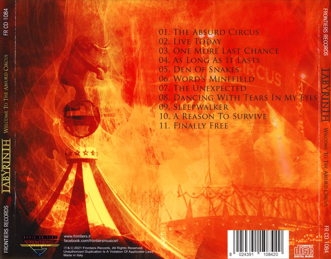 Welcome to the Absurd Circus cover art
