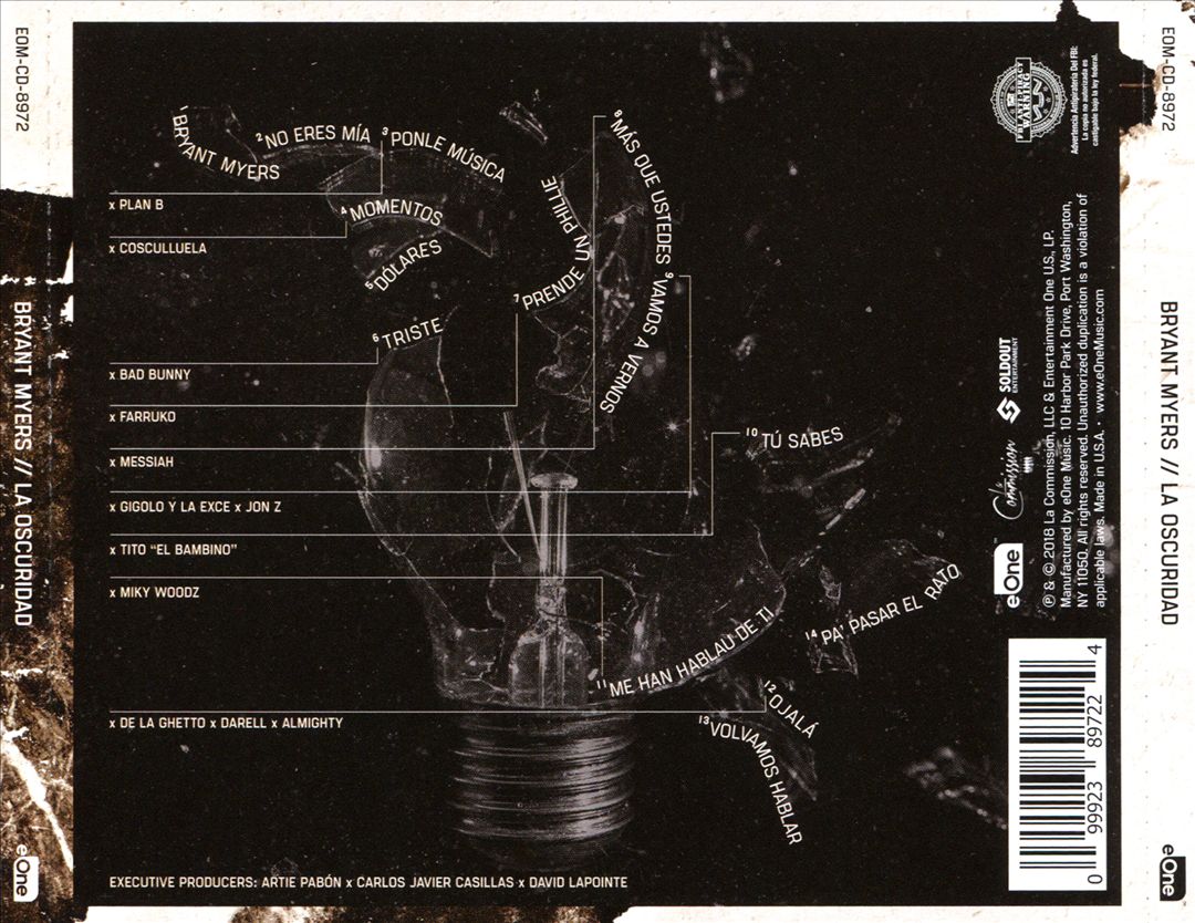 Oscuridad cover art