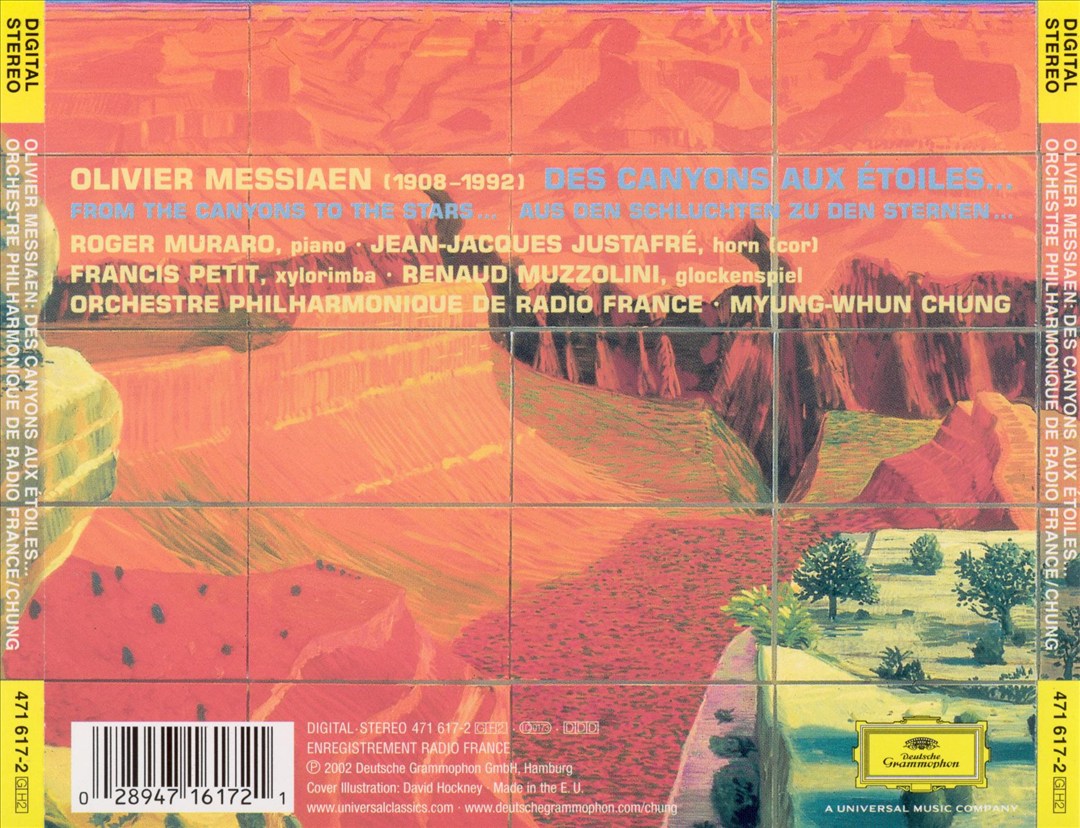 Olivier Messiaen: Des Canyons aux Étoiles cover art