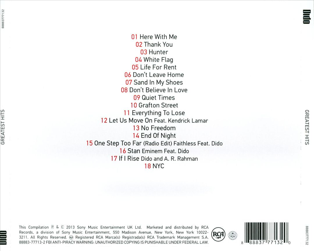 Greatest Hits cover art