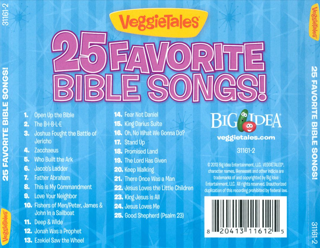 25 Favorite Bible Songs! cover art