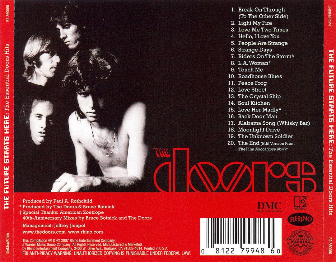 Future Starts Here: The Essential Doors Hits cover art