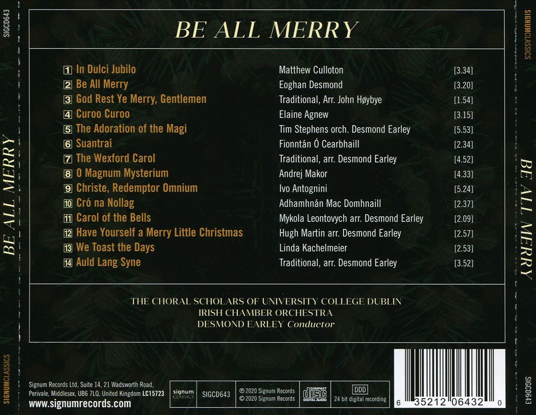 Be All Merry cover art