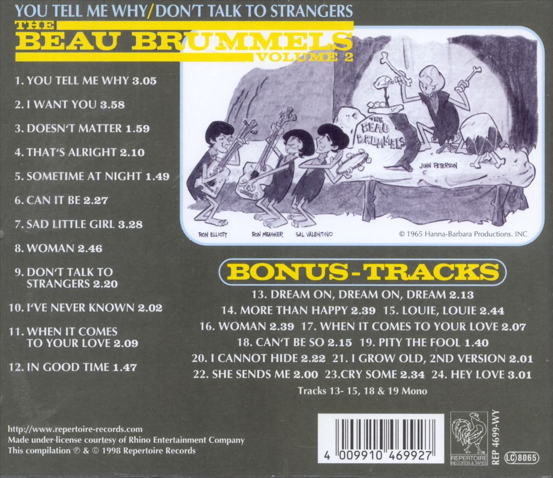 Beau Brummels, Vol. 2 cover art