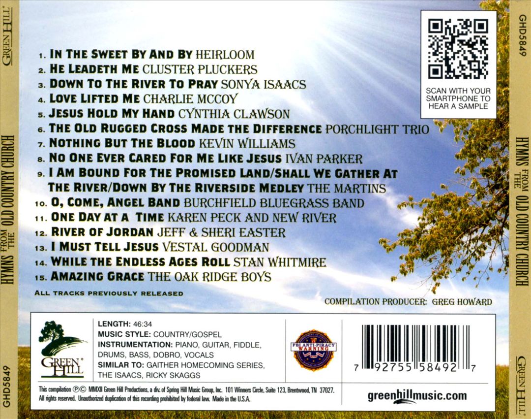 Hymns from the Old Country Church cover art