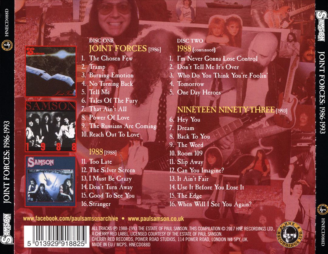 Joint Forces 1986-1993 [Expanded Edition] cover art