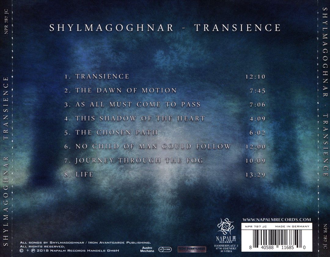 Transience cover art